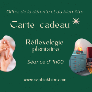 Réflexologie plantaire