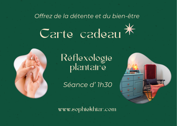 Réflexologie plantaire